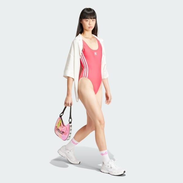 adidas Adicolor 3-Stripe One-Piece Swimsuit Product Image