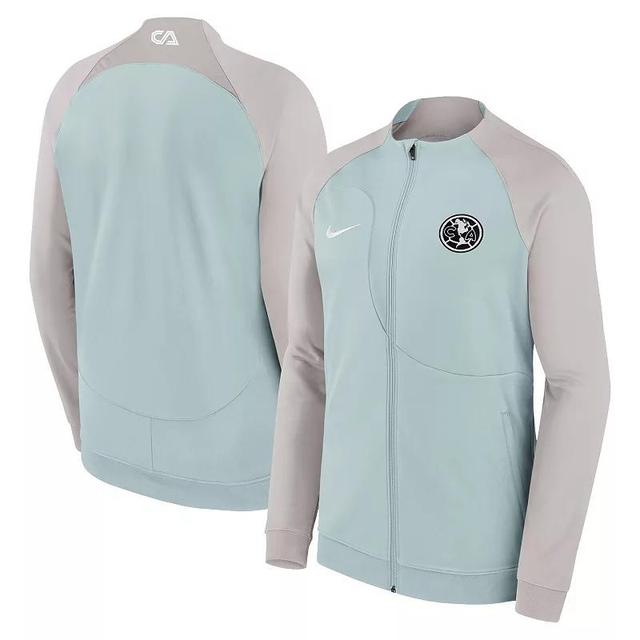 Mens Nike Gray Club America Academy Pro Anthem Raglan Performance Full-Zip Jacket Product Image