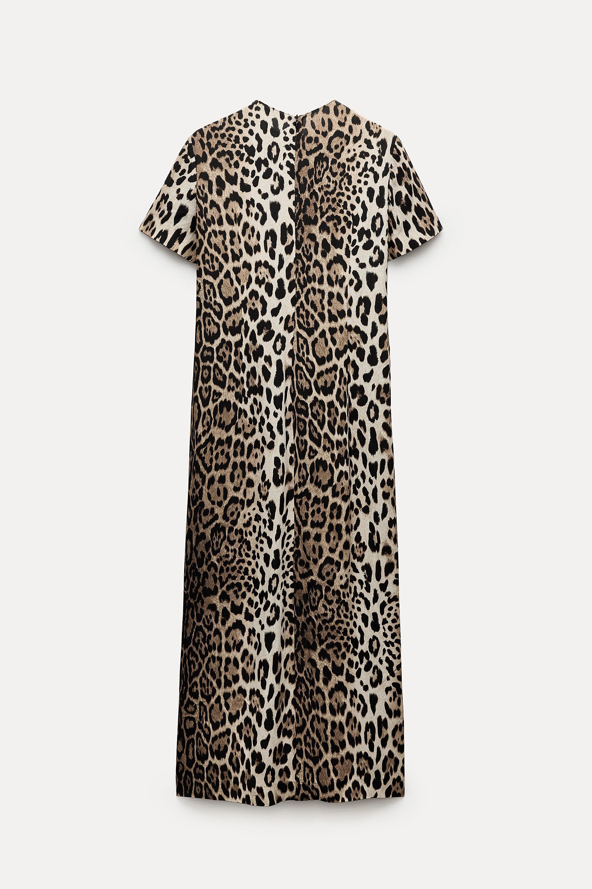 ANIMAL PRINT DRESS ZW COLLECTION Product Image