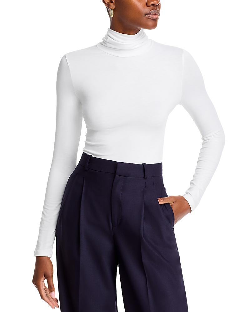 Womens Soft Touch Turtleneck Top Product Image