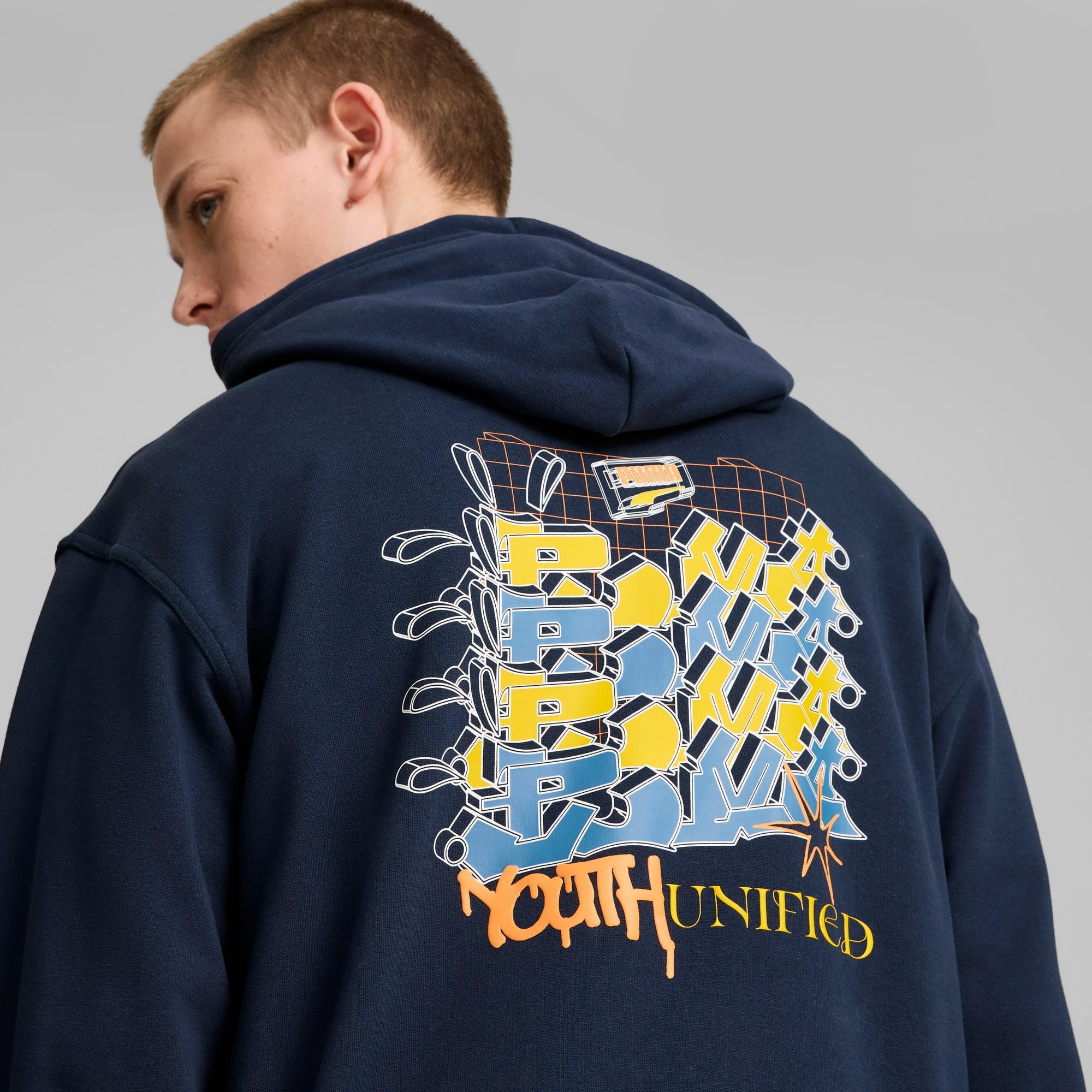 DOWNTOWN Graphic Hoodie Men Product Image