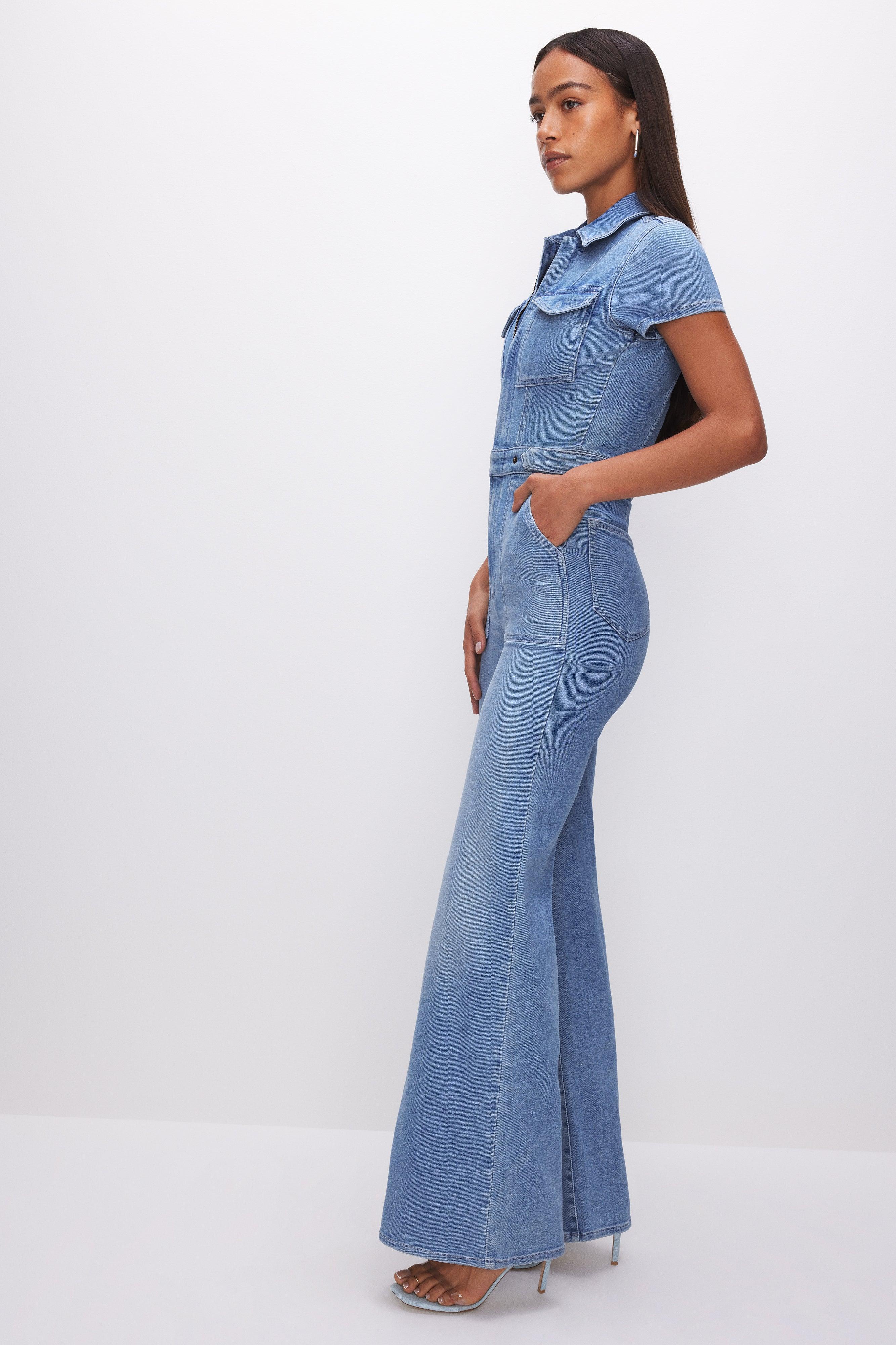 FIT FOR SUCCESS PALAZZO JUMPSUIT | BLUE274 Product Image