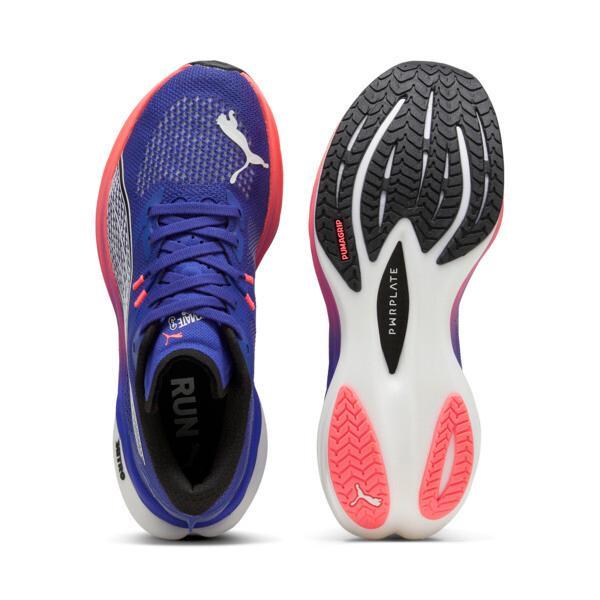 PUMA Deviate NITROâ¢ 3 Women's Running Shoes in Lapis Lazuli/Sunset Glow Product Image