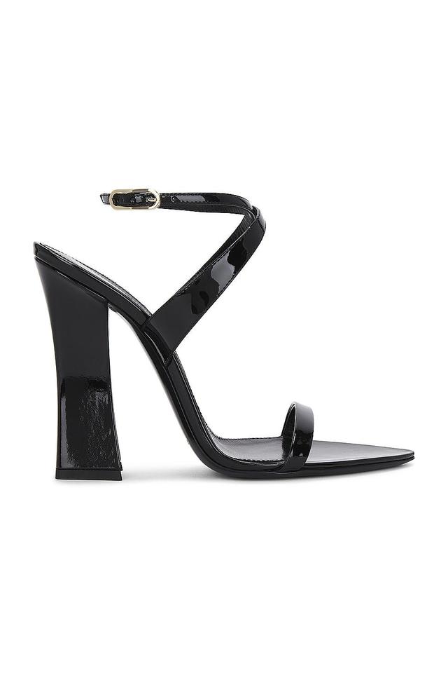 Saint Laurent Eva Sandal in Black Product Image