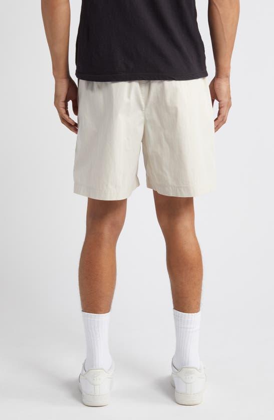 NIKE Life Drawstring Cargo Camp Shorts In Brown Product Image