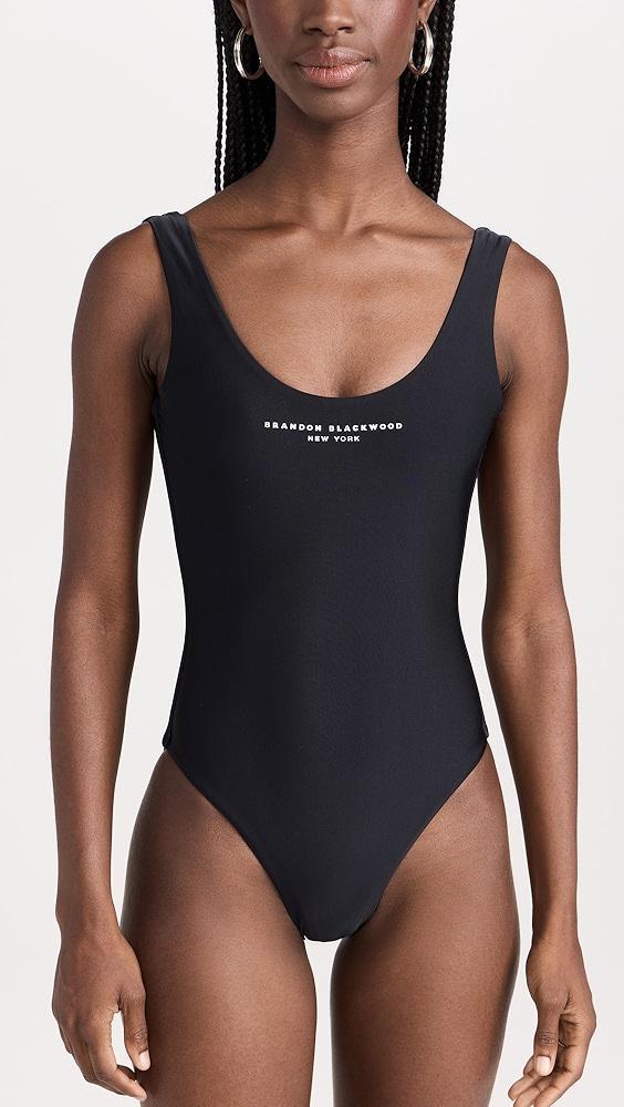 Brandon Blackwood Logo One Piece | Shopbop Product Image