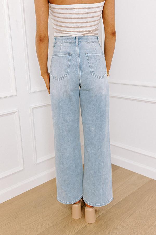 Just USA Rhea High Waist Wide Leg Jean Product Image