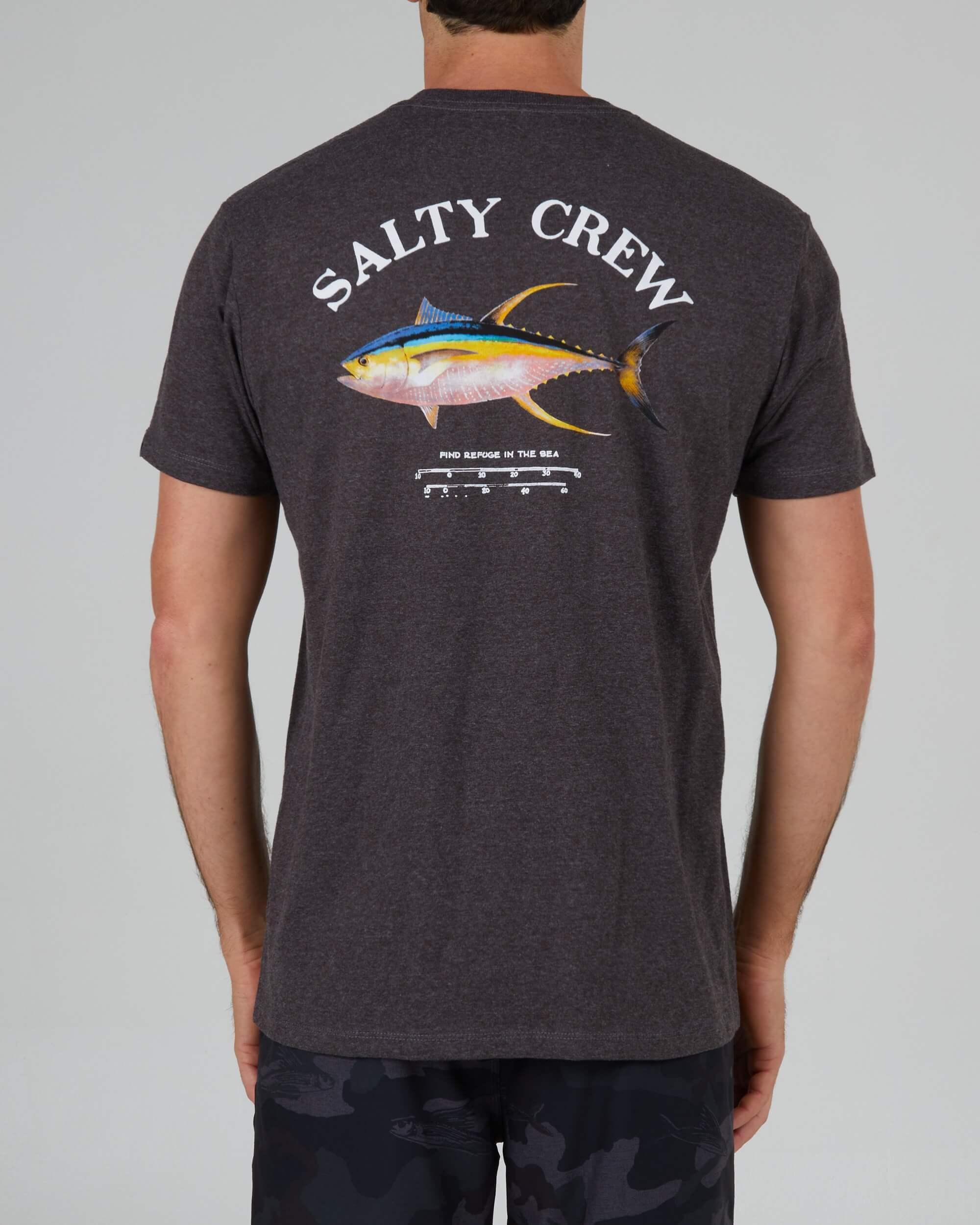 Ahi Mount S/S Tee - Charcoal Heather Product Image