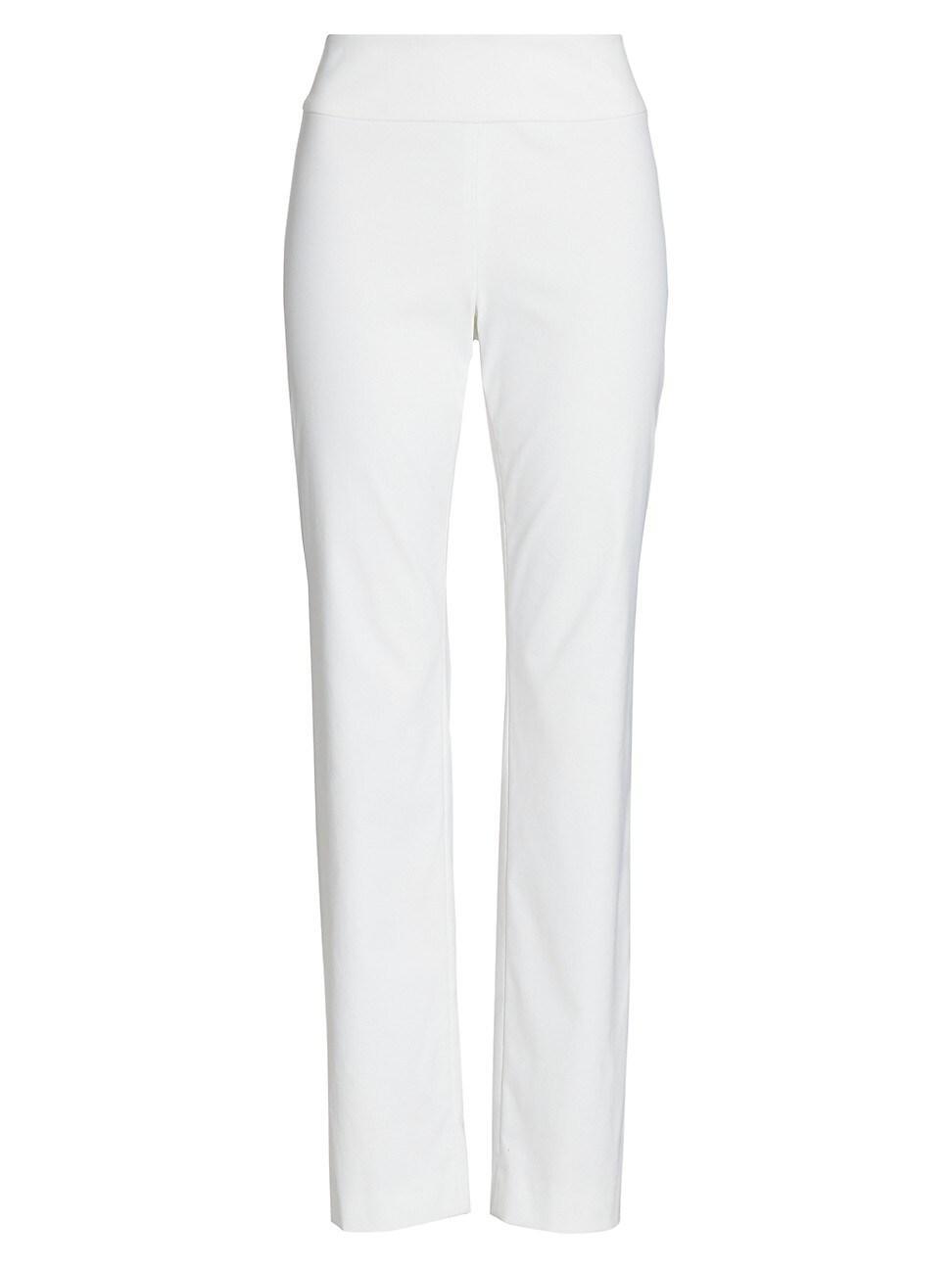 Womens Straight Polished Wonderstretch Trousers Product Image