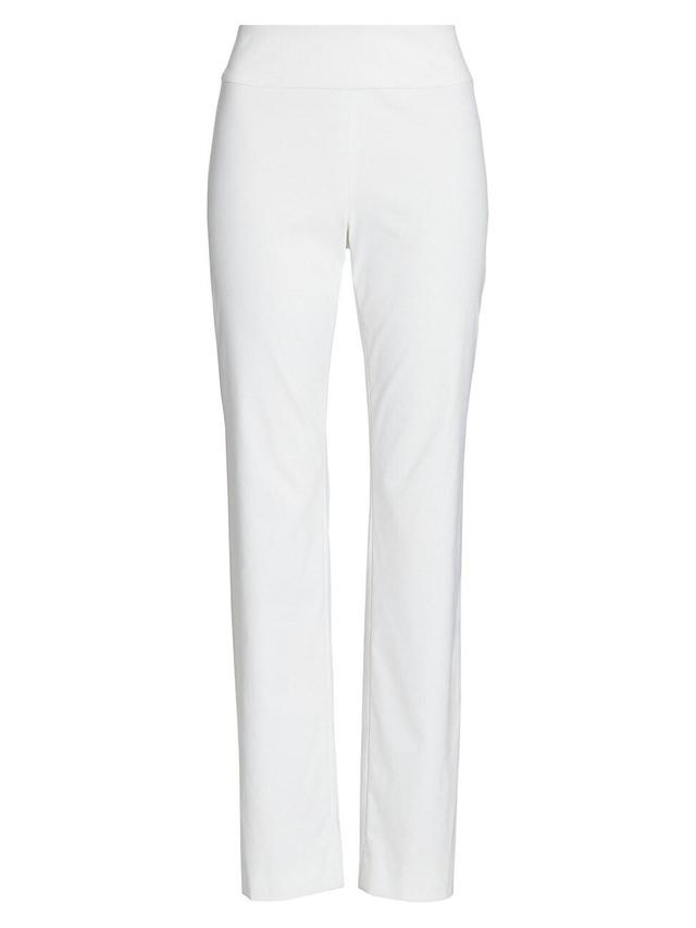 Womens Straight Polished Wonderstretch Trousers Product Image