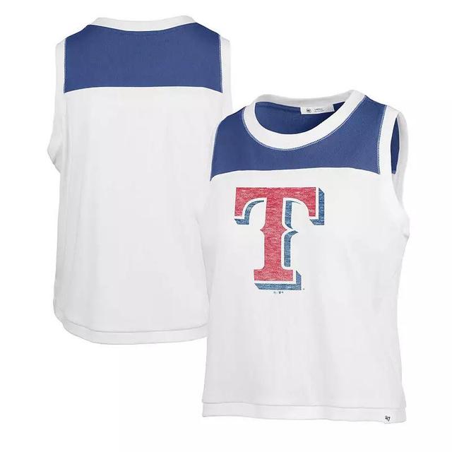 Womens 47 Texas Rangers Premier Zoey Waist Length Tank Top Product Image