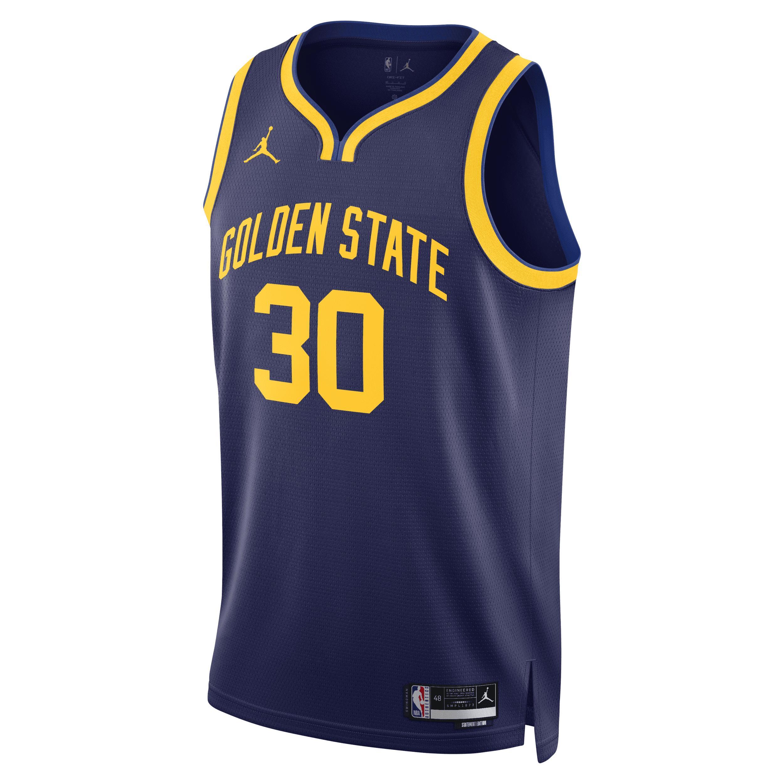 Men's Golden State Warriors Statement Edition Jordan Dri-FIT NBA Swingman Jersey Product Image