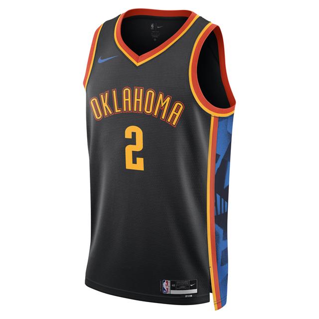 Shai Gilgeous-Alexander Oklahoma City Thunder 2024/25 City Edition Men's Nike Dri-FIT NBA Swingman Jersey Product Image