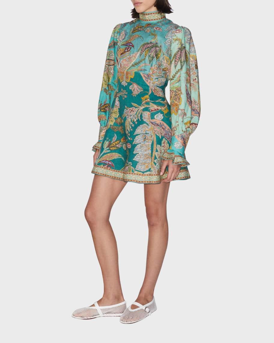 Franca Long-Sleeve Mini Dress Product Image