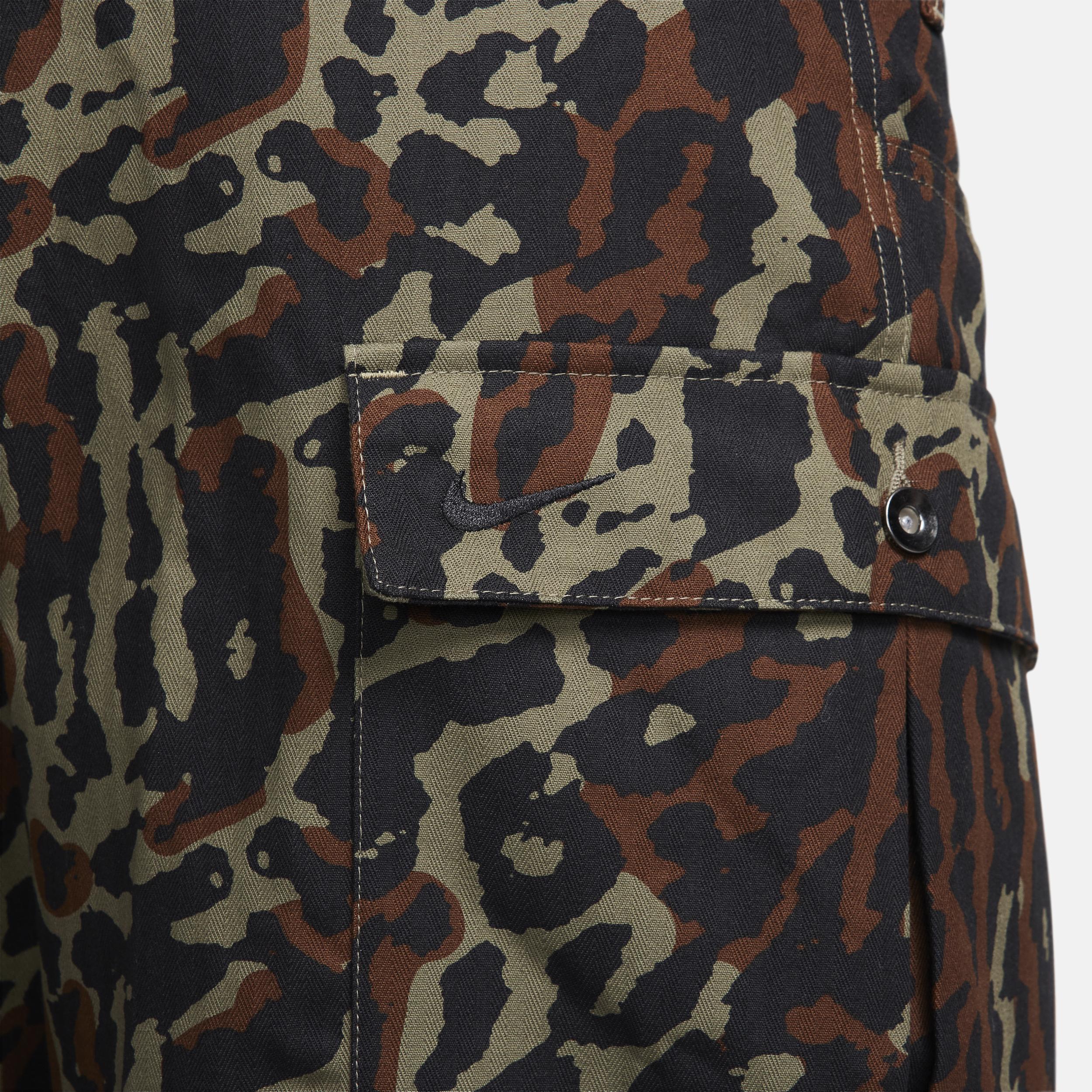 Nike Mens Life Allover Print Cargo Pants Product Image