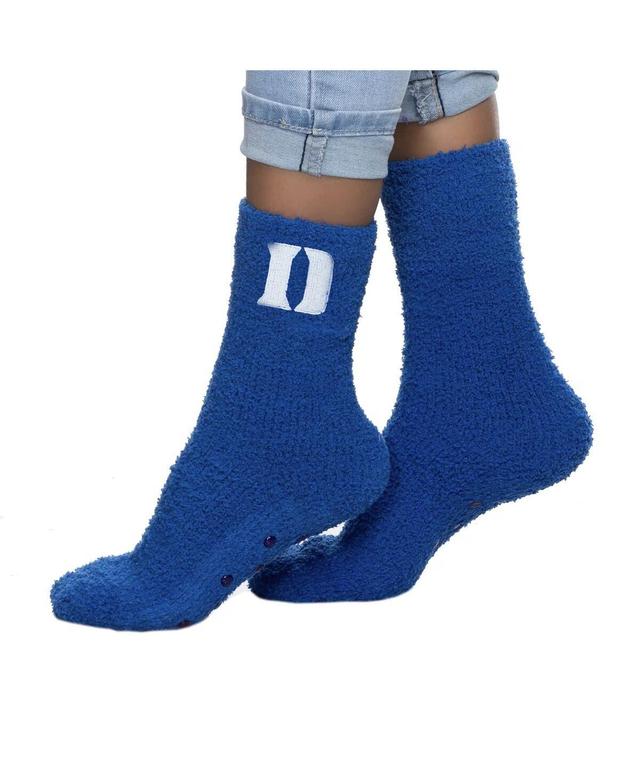 Womens ZooZatz Duke Devils Fuzzy Team Crew Socks Product Image