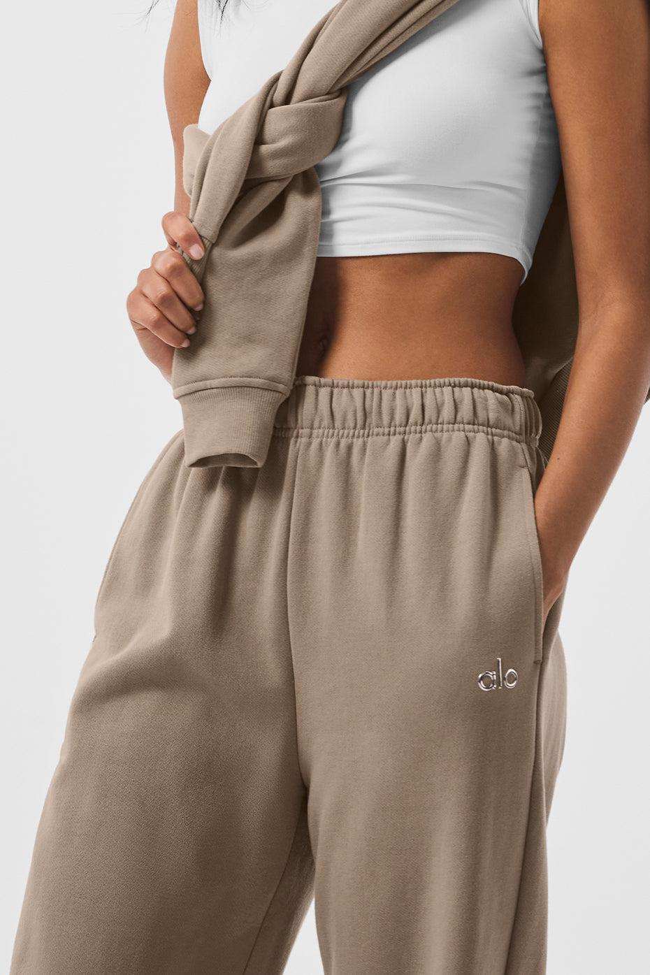 Accolade Straight Leg Sweatpant - Gravel Female Product Image