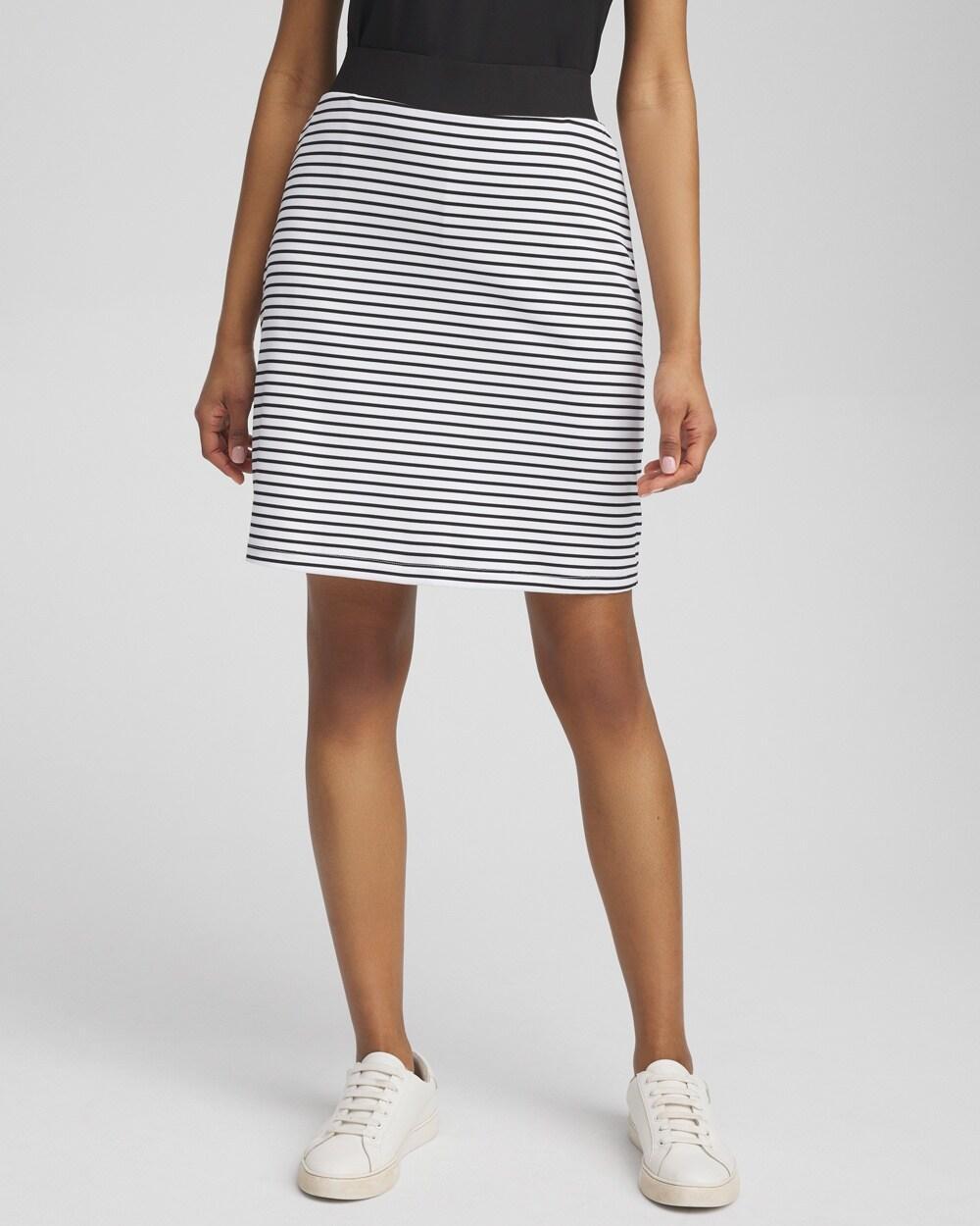 Women's Activewear UPF Knit Stripe Skort Product Image