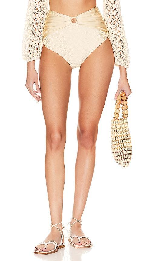 Monstera Crochet Bikini Bottom Product Image