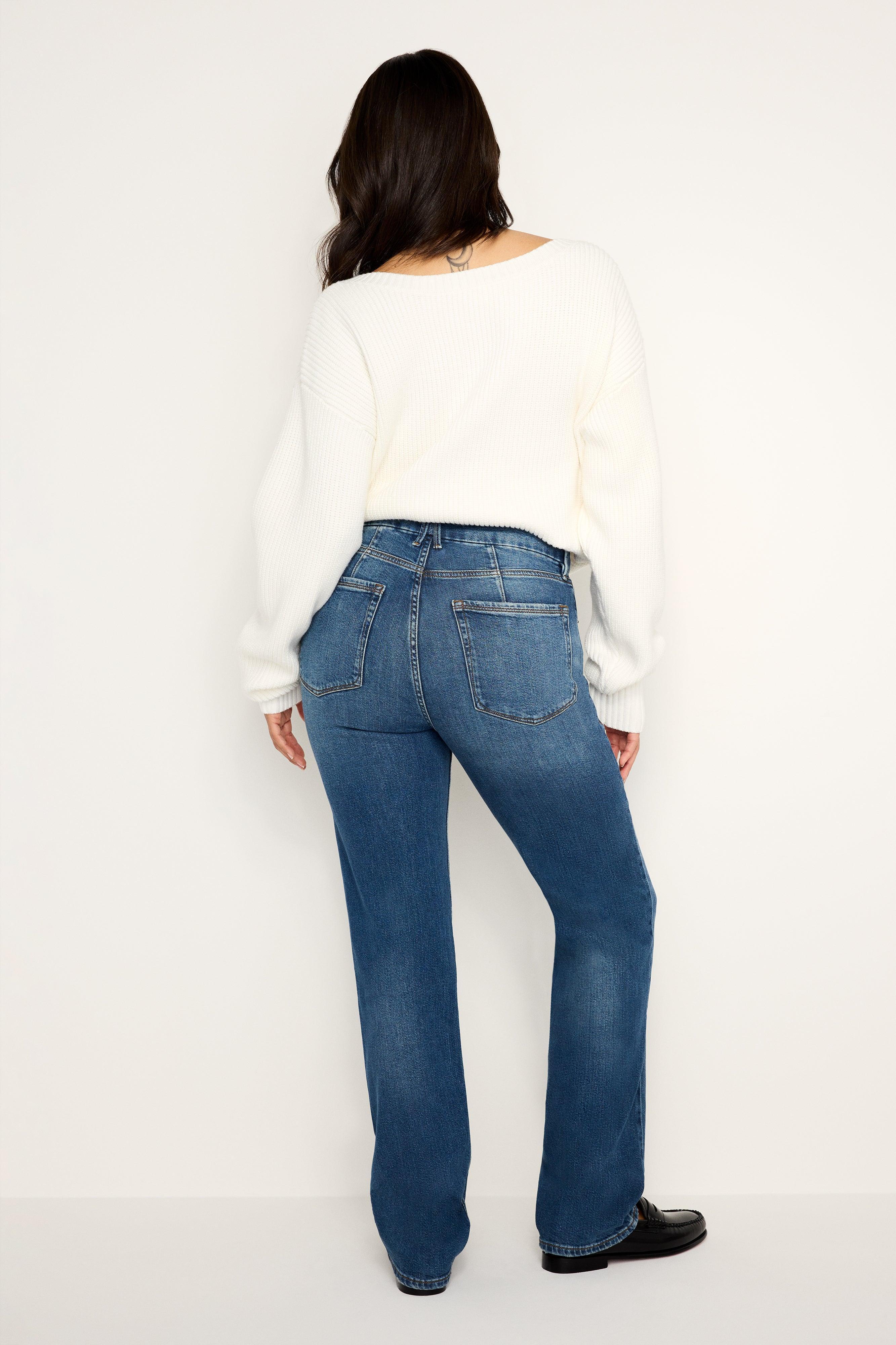 GOOD ICON STRAIGHT JEANS | INDIGO605 Product Image