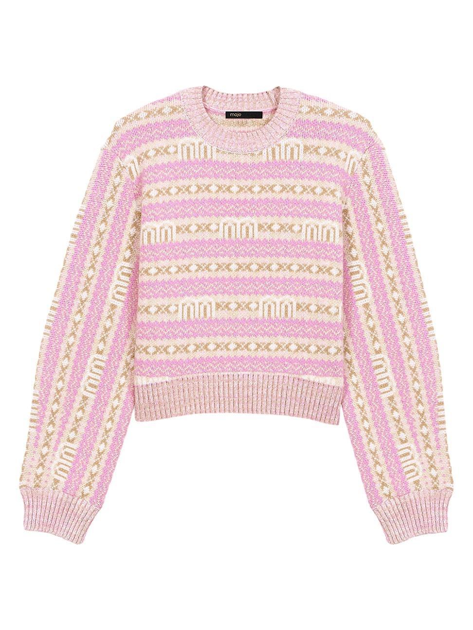 Womens Jacquard Jumper Product Image