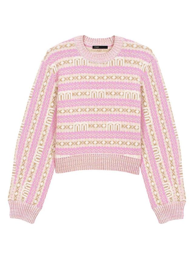 Womens Jacquard Jumper Product Image