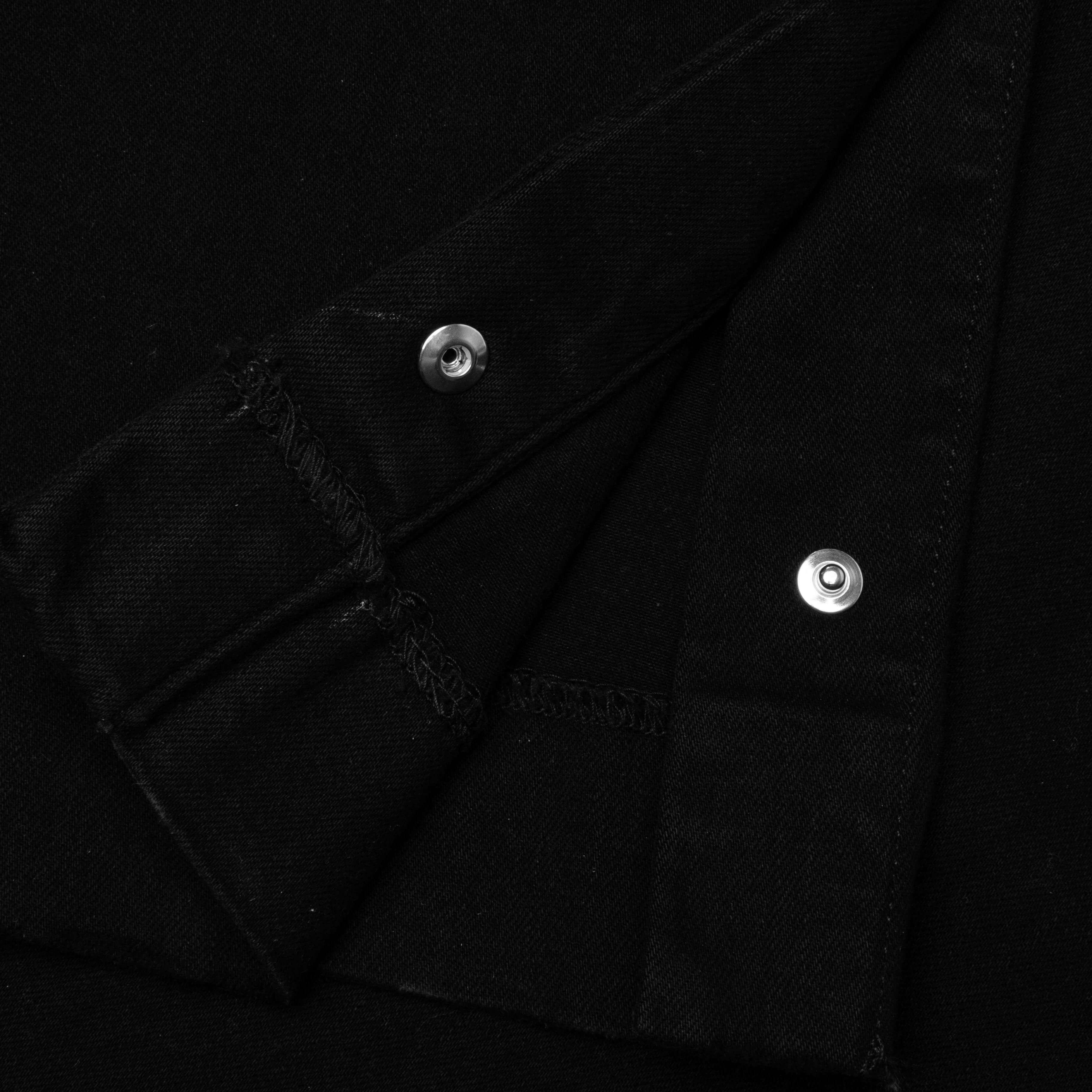 Stack Kick Flare Jean - Black Male Product Image