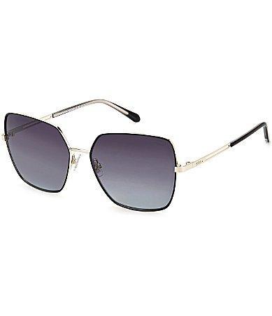 Fossil Womens 57mm Square Sunglasses Product Image