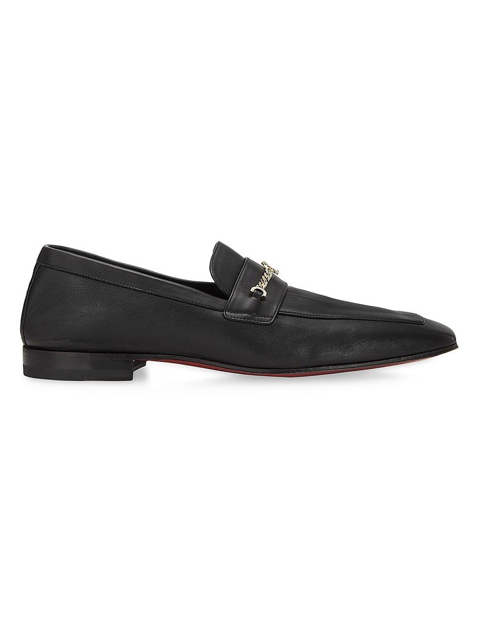 Mens MJ Moc Men Smooth Leather Loafers Product Image