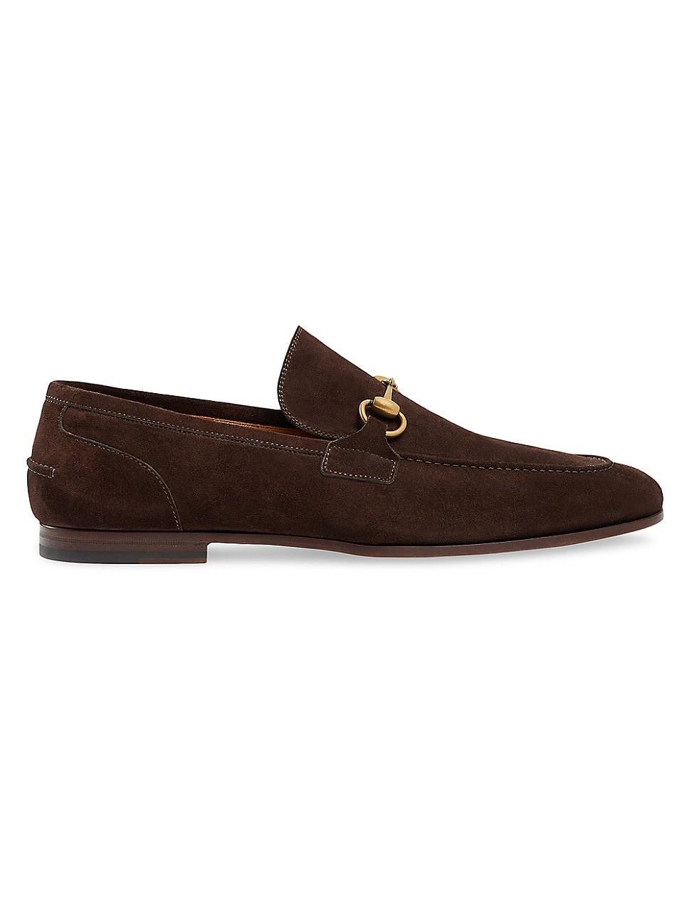 Mens Jordaan Horsebit Suede Mocassins Product Image