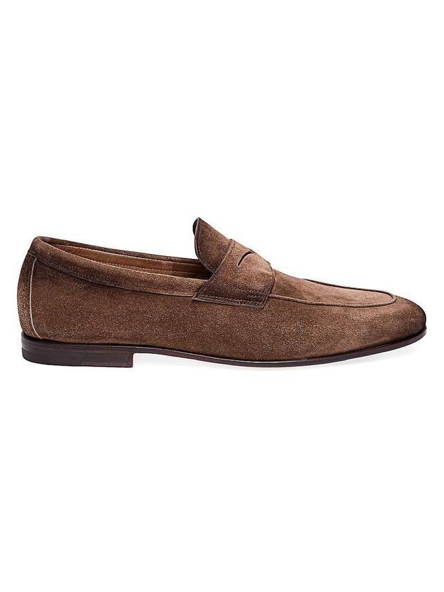 Mens Carlos Suede Penny Loafers Product Image