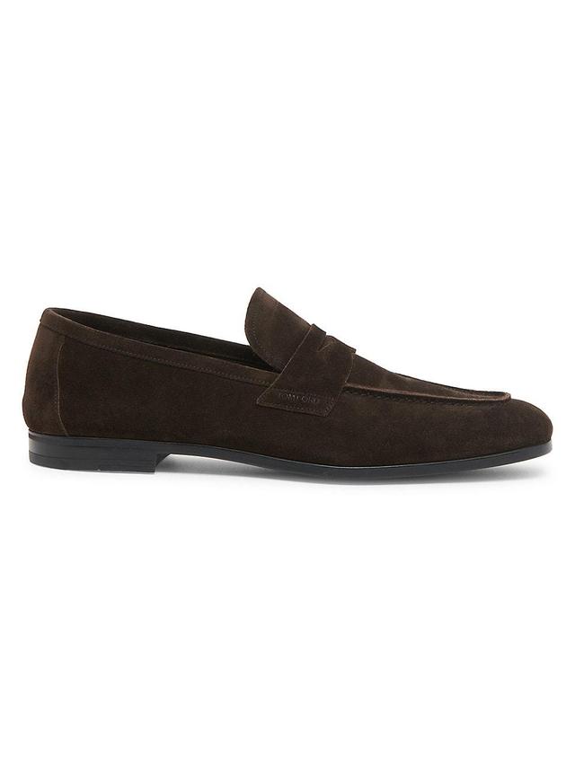 Mens Sean Suede Penny Loafers Product Image