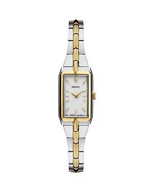 Seiko Womens Essentials Two Tone Stainless Steel Bracelet Watch 15mm Product Image