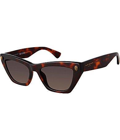 Kurt Geiger London Womens KGL1006 Shoreditch Small 51mm Havana Cat Eye Sunglasses Product Image