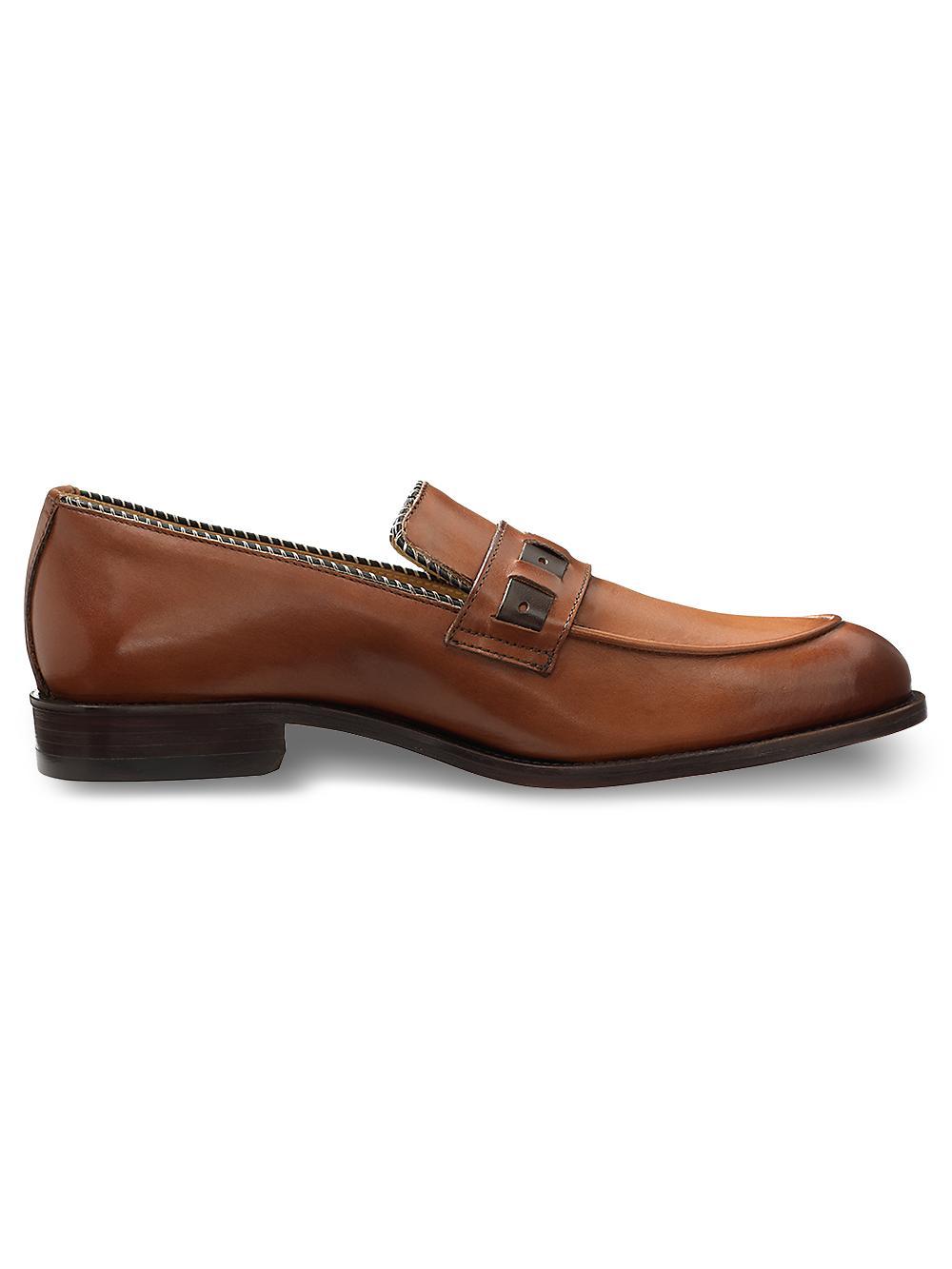 Hugh Penny Loafer - Chestnut Product Image