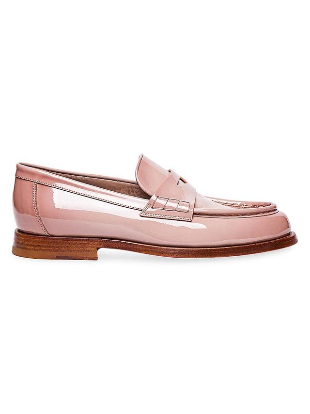 Womens Airglow Patent Leather Penny Loafers Product Image