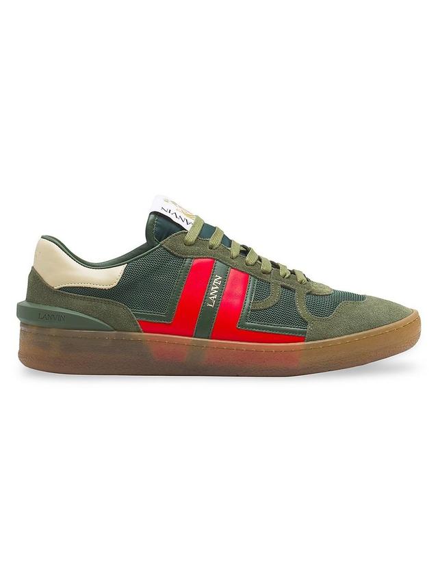 Mens Clay Mix-Leather Low-Top Sneakers Product Image