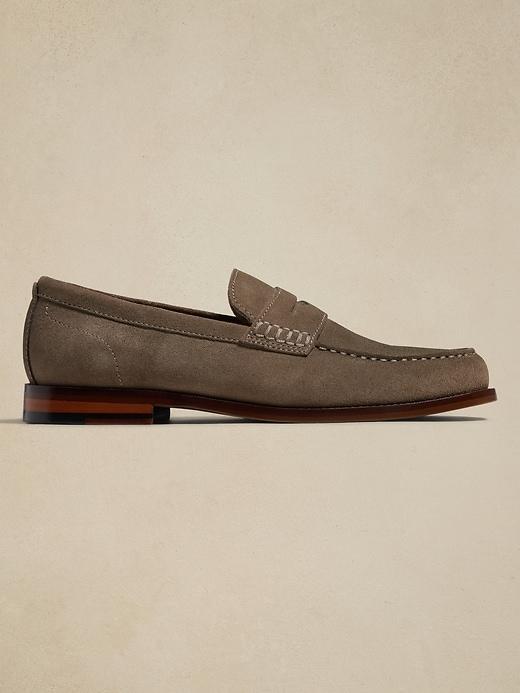 Classic Suede Penny Loafer Product Image