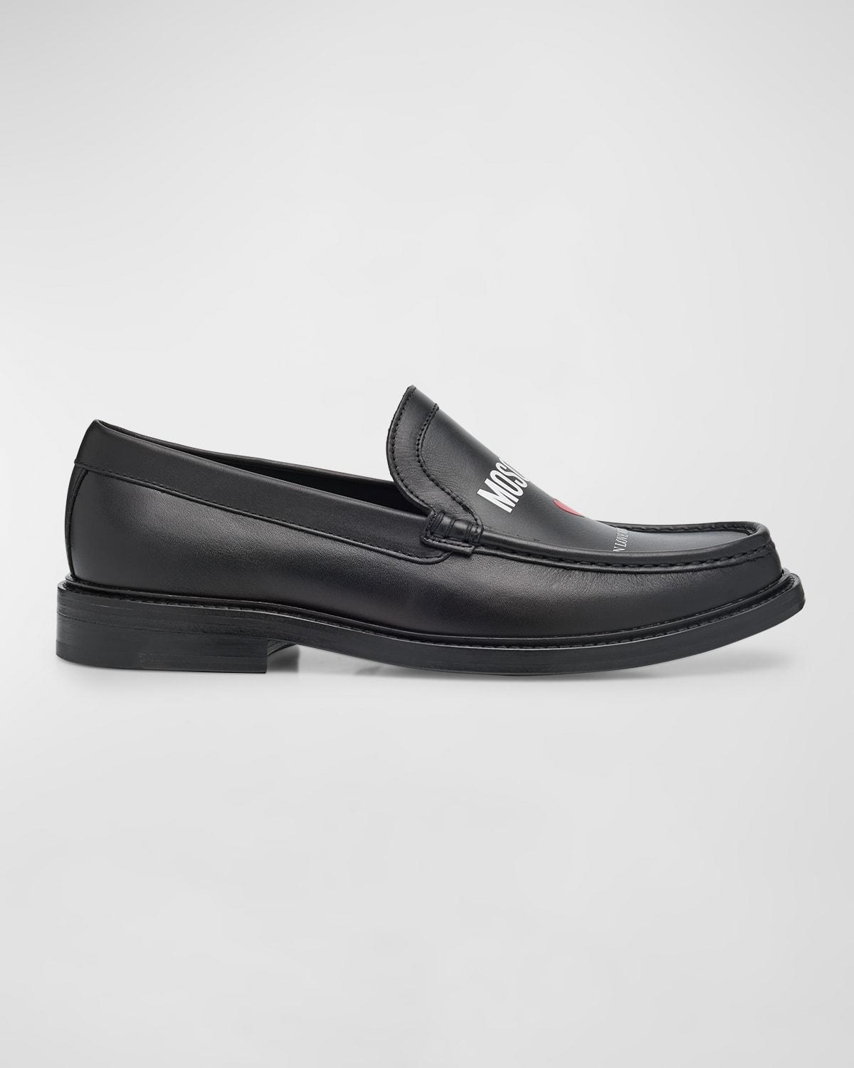 Mens Royce Kiltie Brushed Leather Penny Loafers Product Image