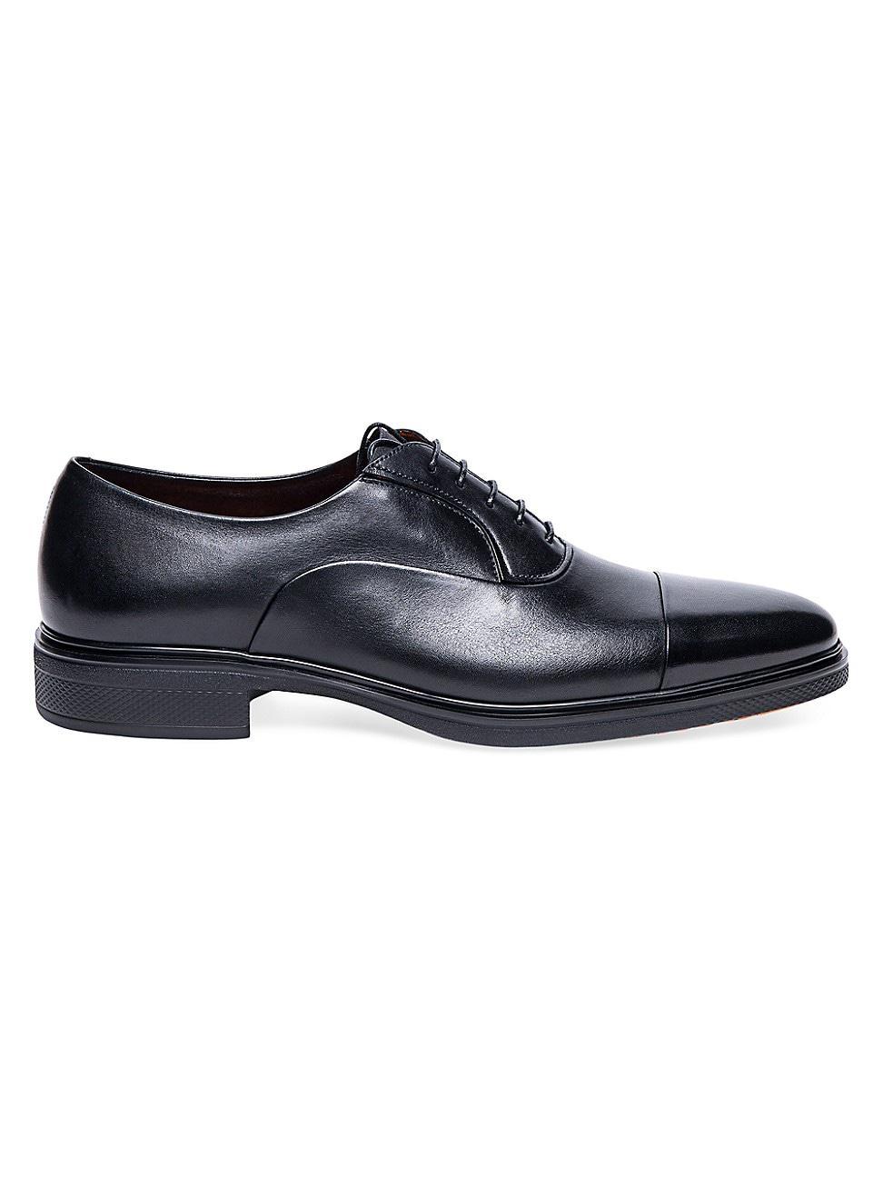 Mens Easy Leather Cap Toe Dress Shoes product image