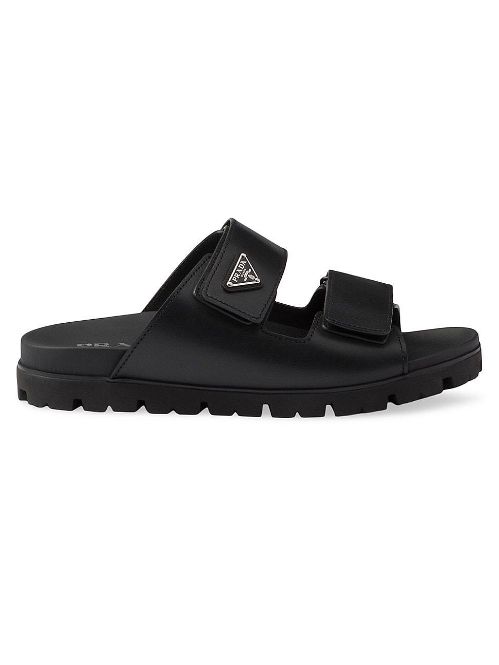 Mens Leather Strap Sandals Product Image