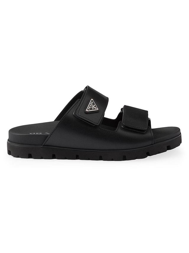 Mens Leather Strap Sandals Product Image