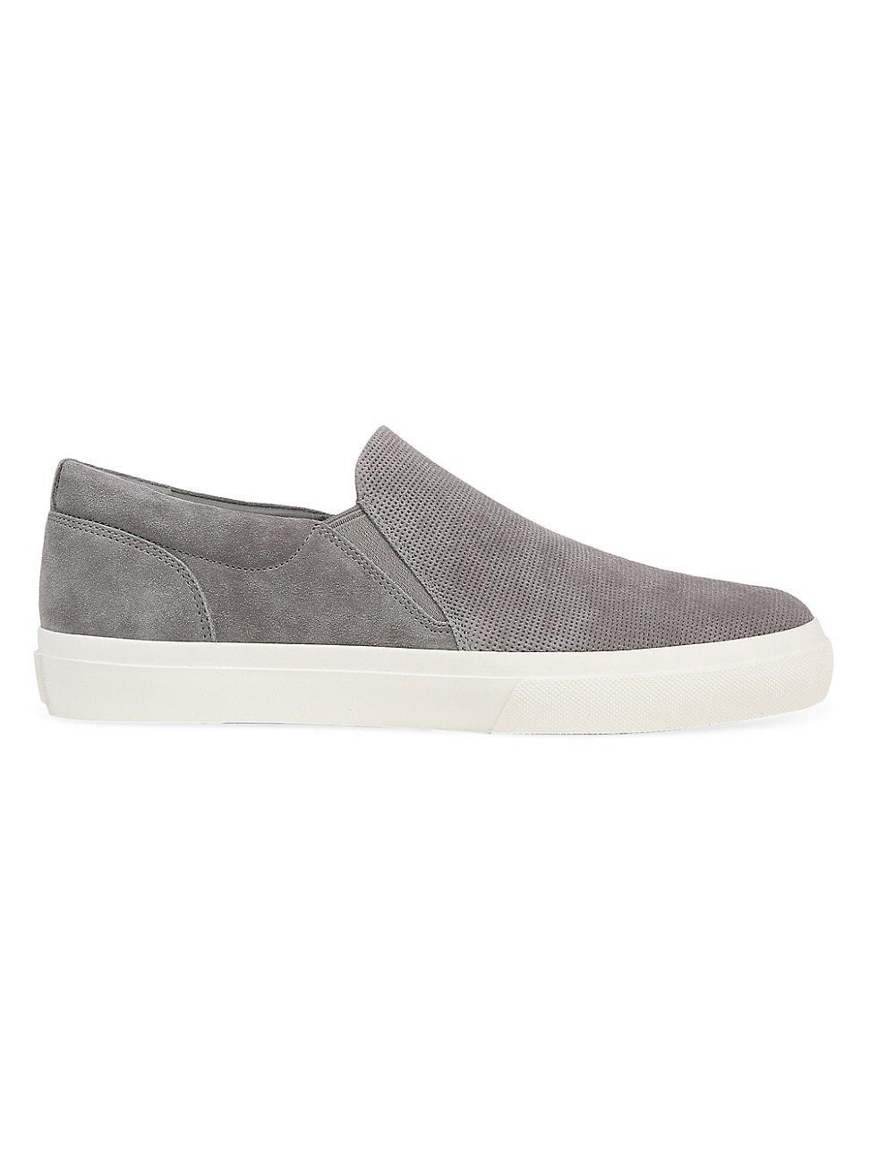 Mens Fletcher Perforated Suede Slip-On Sneakers Product Image