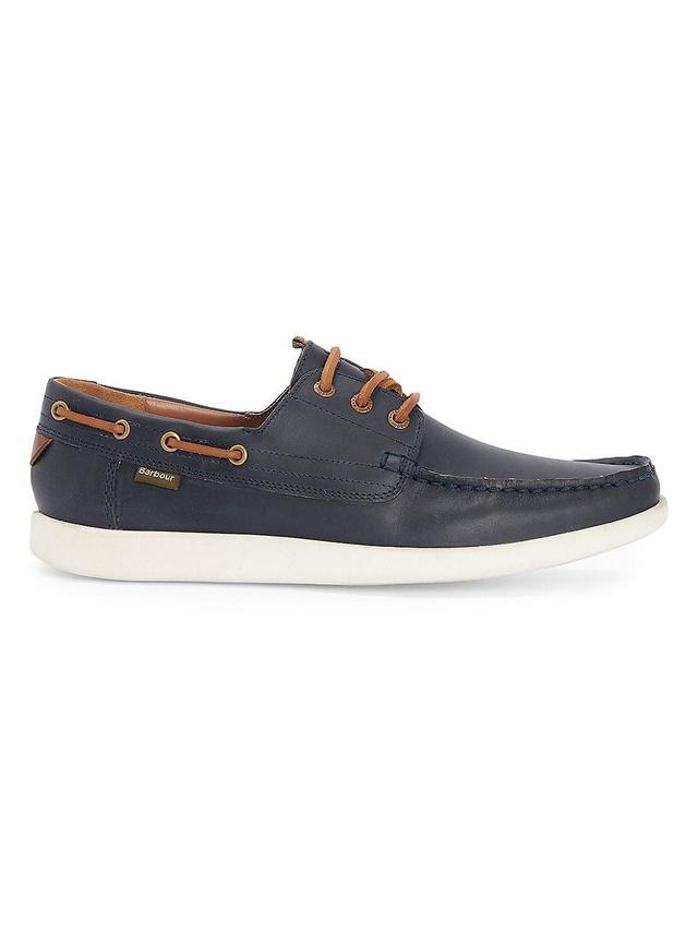 Mens Armada Leather Boat Shoes Product Image