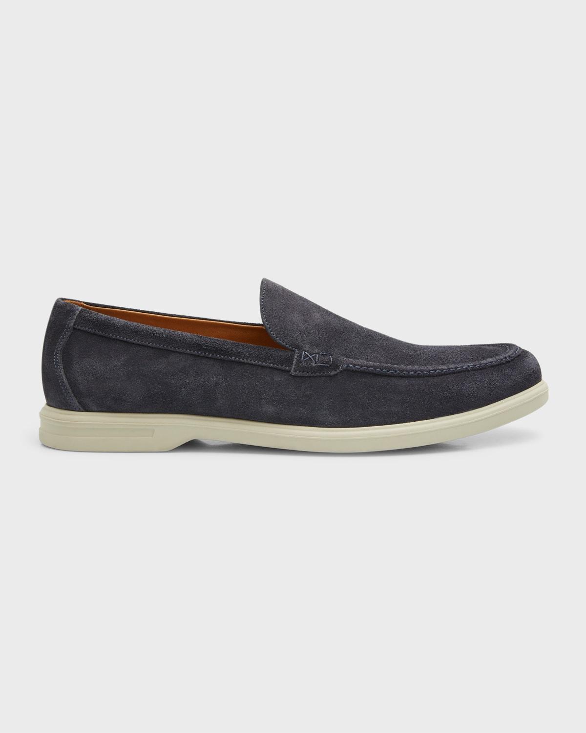 Ottone Leather Slide Bit Loafers Product Image