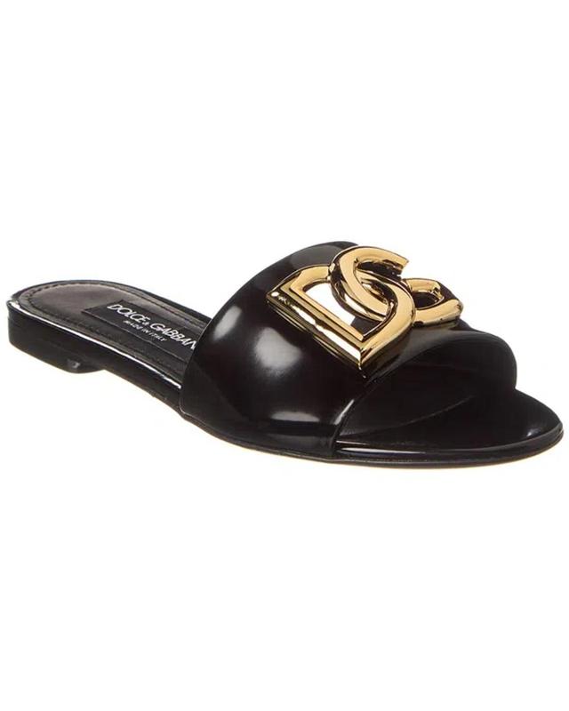 Dg Logo Sandals In Black Product Image