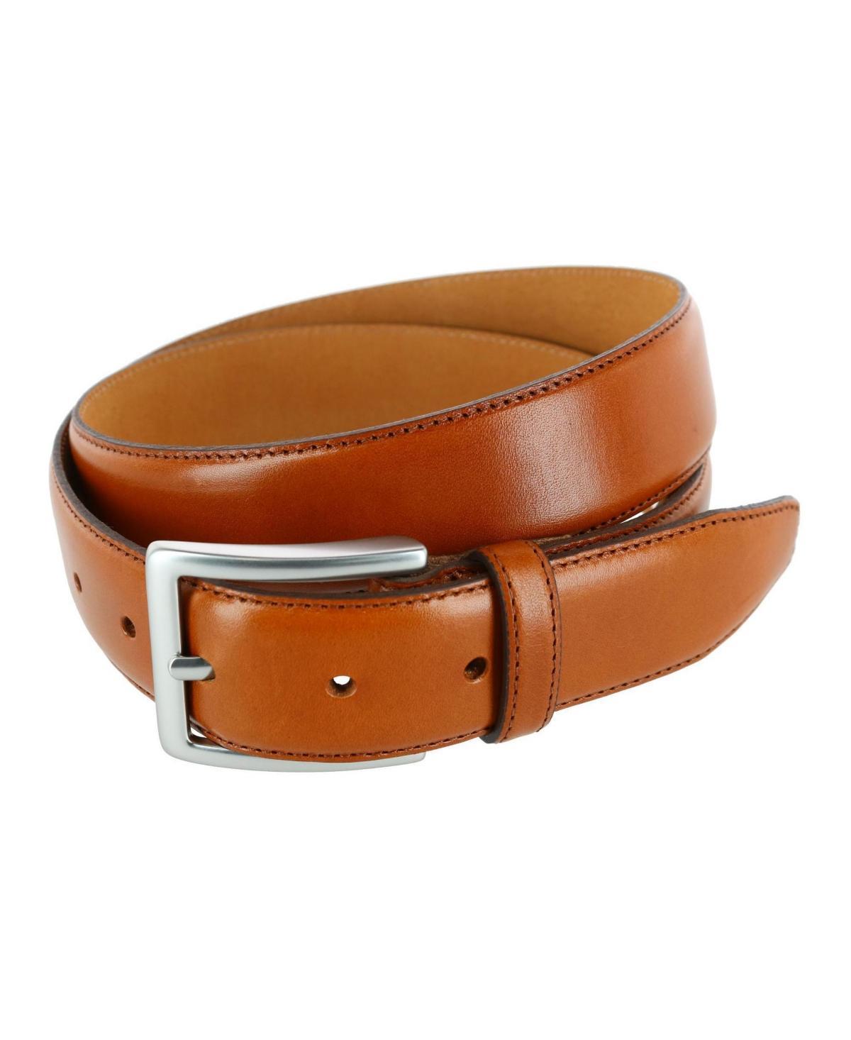 Trafalgar Men's Orion Calfskin Dress Belt, 35mm - Size: 44in / 110cm - Navy Product Image