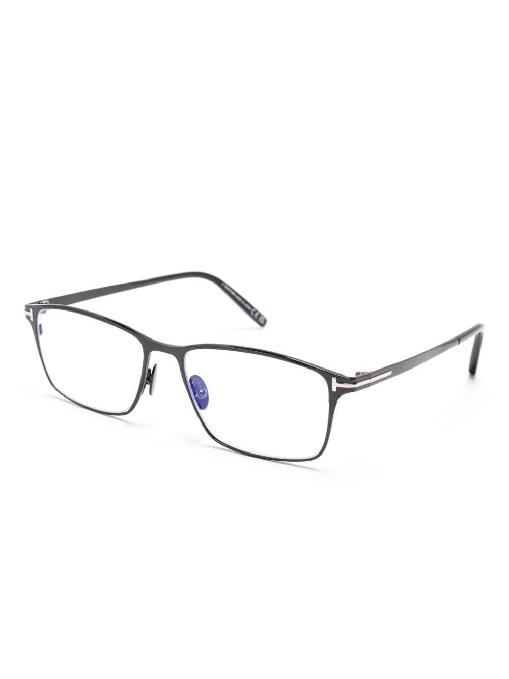 TOM FORD Rectangle-frame Glasses In Black Product Image