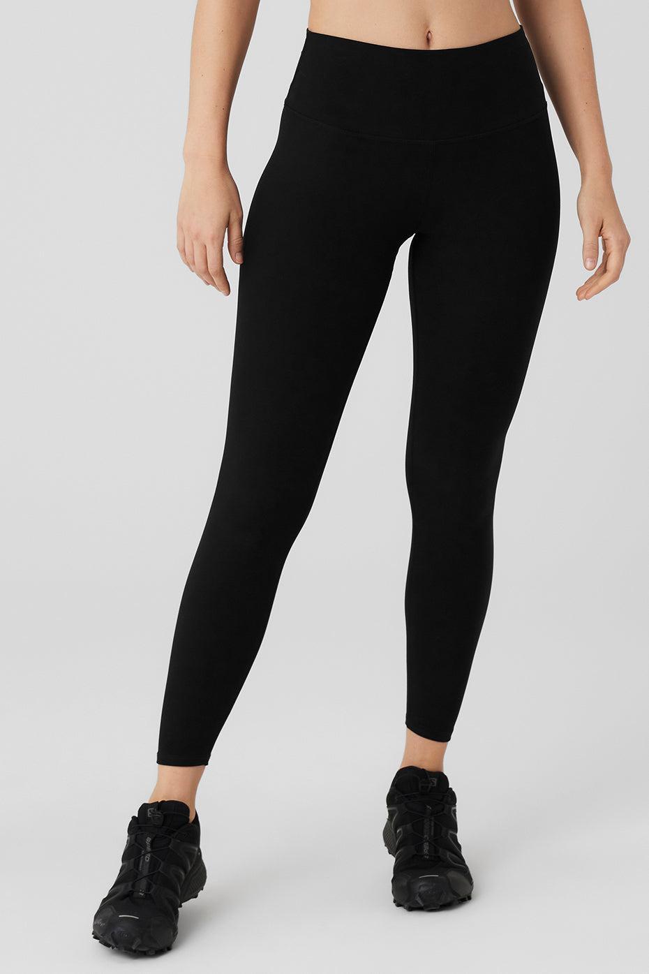 Alosoft High-Waist 7/8 Highlight Legging - Black Female product image