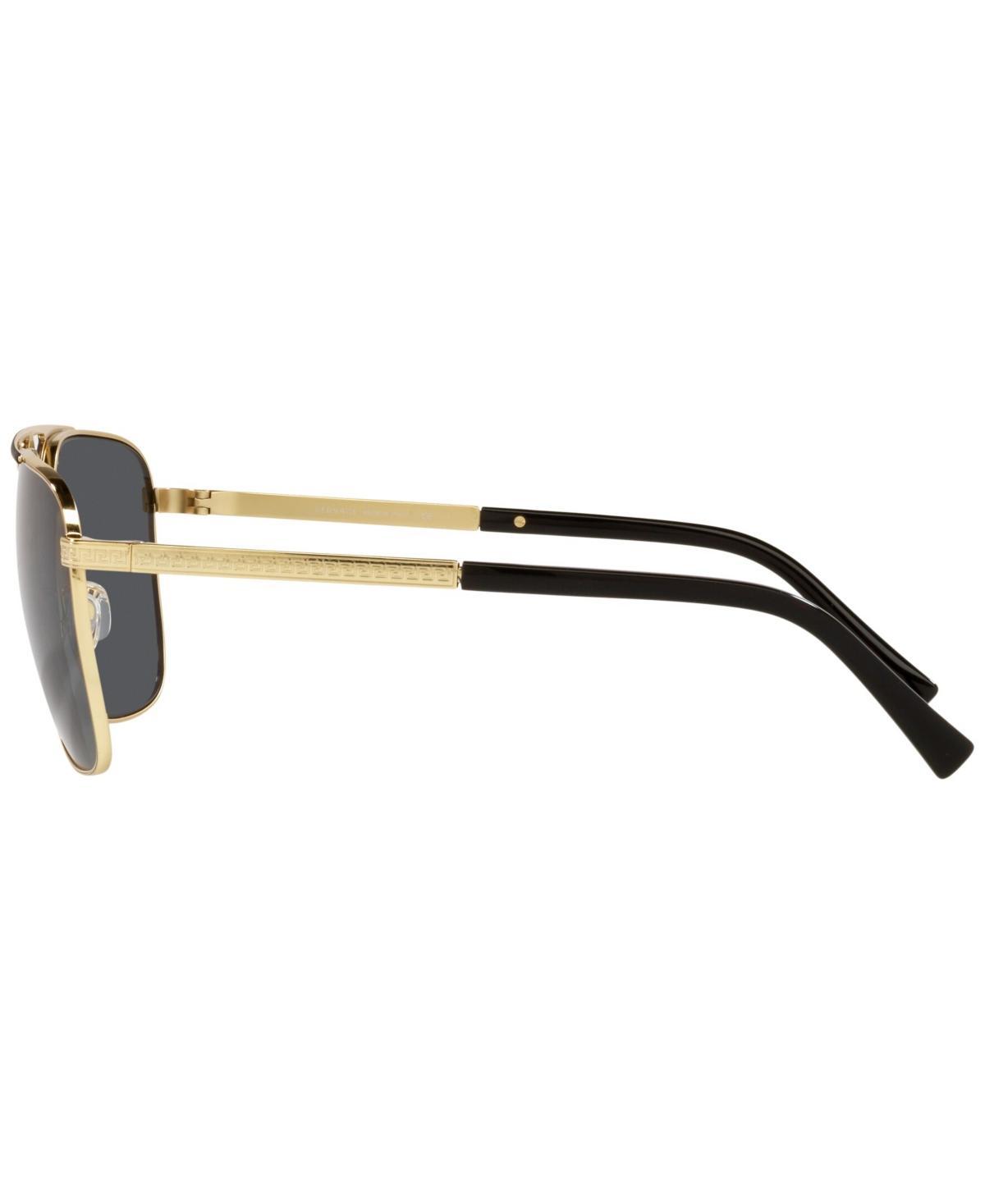 VERSACE Man Sunglasses Ve2238 In Dark Grey Product Image